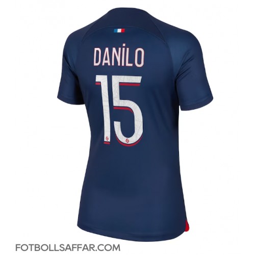 Paris Saint-Germain Danilo Pereira #15 Hemmatröja Dam 2023-24 Kortärmad